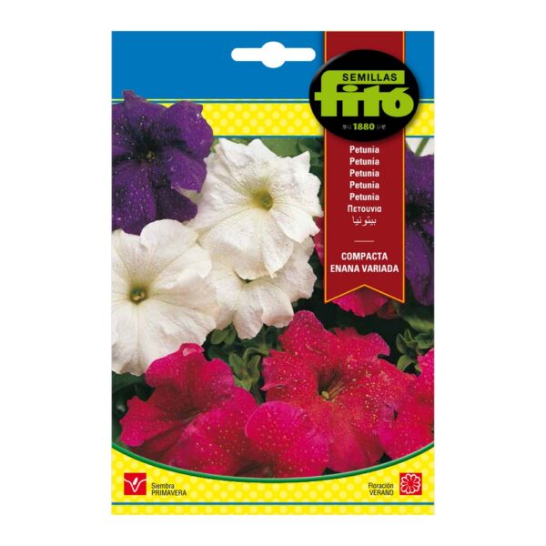Petunia Hib. Compacta Enana Variada